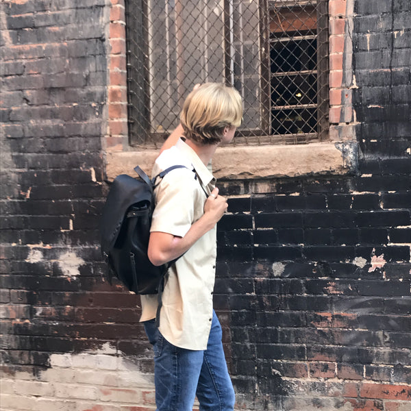 <b>Renaissance</b> Handmade Leather Backpack