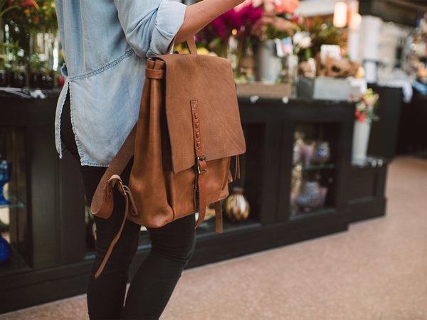 <b>Renaissance</b> Handmade Leather Backpack
