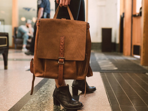 <b>Renaissance</b> Handmade Leather Backpack