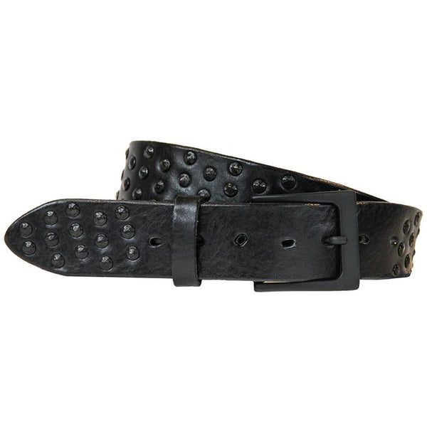 COPERTO CURVED HANDMADE LEATHER BELT