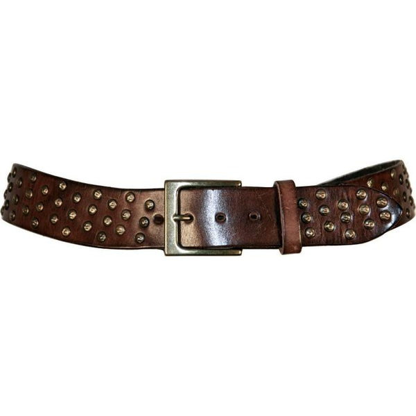 COPERTO CURVED HANDMADE LEATHER BELT