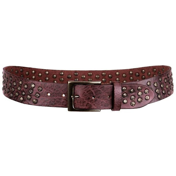COPERTO CURVED HANDMADE LEATHER BELT