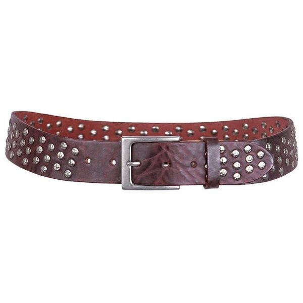 COPERTO CURVED HANDMADE LEATHER BELT