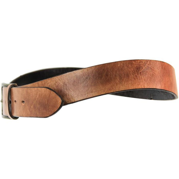 LATO CURVED HANDMADE LEATHER BELT