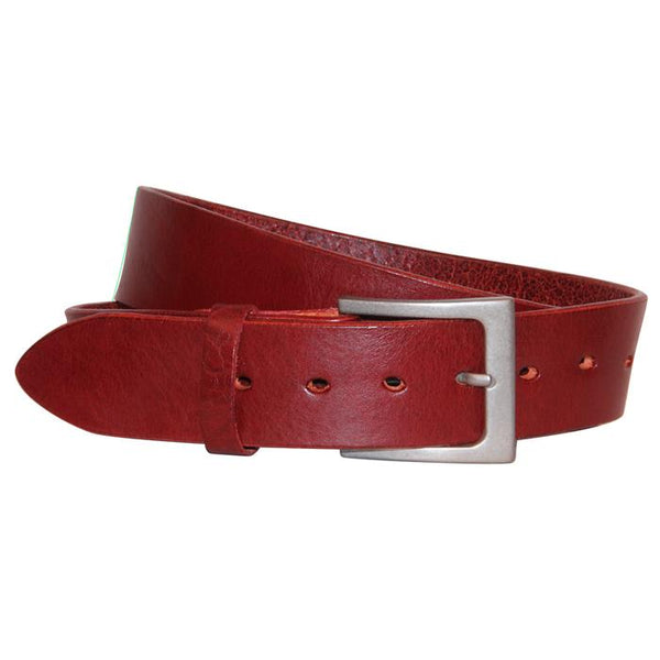 LATO CURVED HANDMADE LEATHER BELT