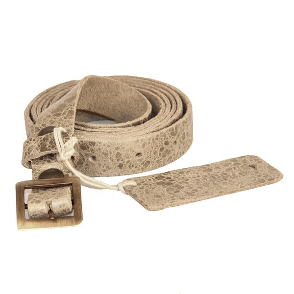 SINGLE WRAP SKINNY BELT | GENUINE LEATHER