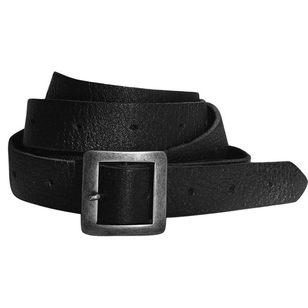 SINGLE WRAP SKINNY BELT | GENUINE LEATHER