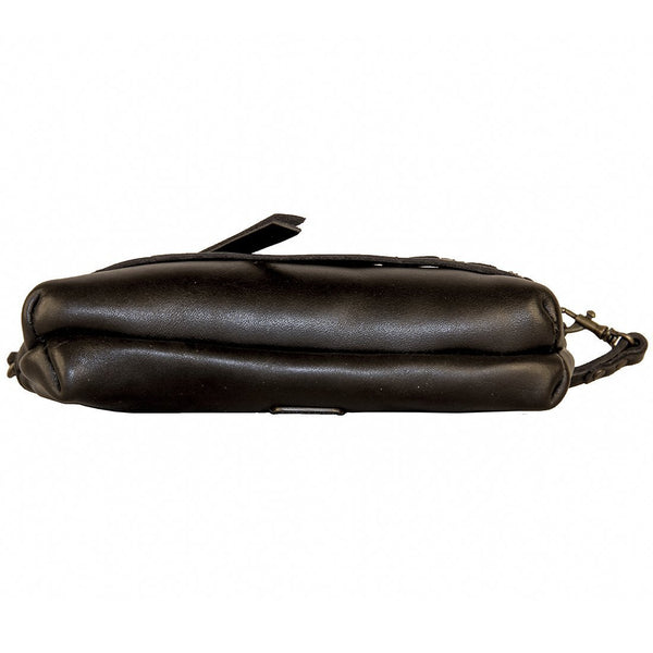 Convertible Leather Crossbody Bag