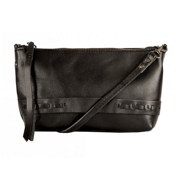 Convertible Leather Crossbody Bag