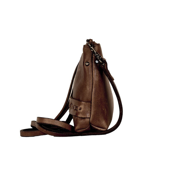Convertible Leather Crossbody Bag