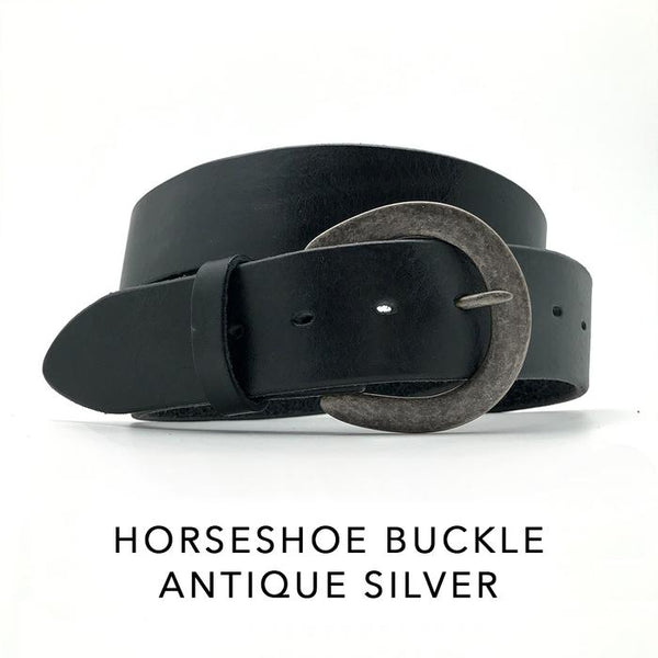 LATO CURVED HANDMADE LEATHER BELT