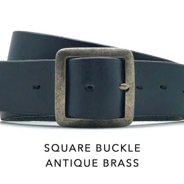 LATO CURVED HANDMADE LEATHER BELT