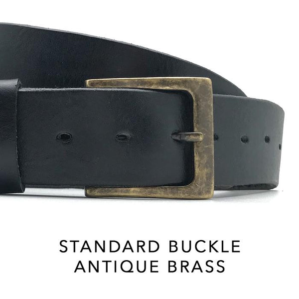 LATO CURVED HANDMADE LEATHER BELT