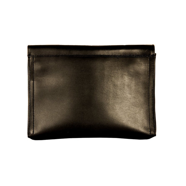Leather Envelope Clutch and Crossbody Purse