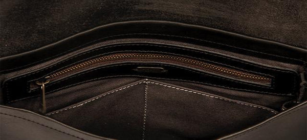 Leather Envelope Clutch and Crossbody Purse