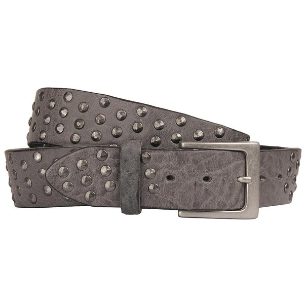 COPERTO CURVED HANDMADE LEATHER BELT
