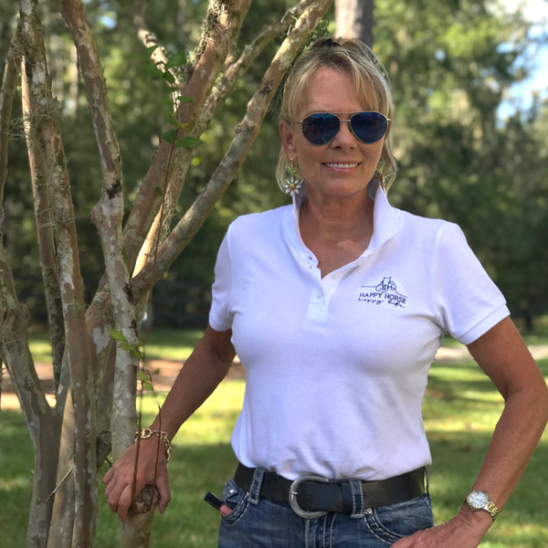 Classic Ladies Polo White
