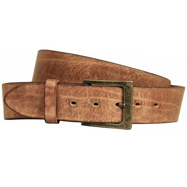 LATO CURVED HANDMADE LEATHER BELT