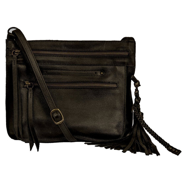 Lightweight Handmade Leather Crossbody Bag