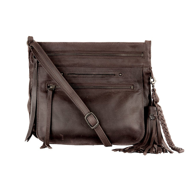 Lightweight Handmade Leather Crossbody Bag