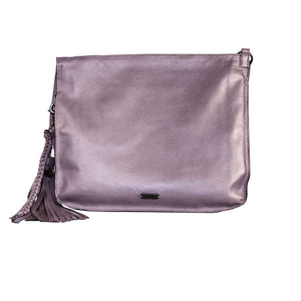 <b>Media</b> Lightweight Handmade Leather Crossbody Bag