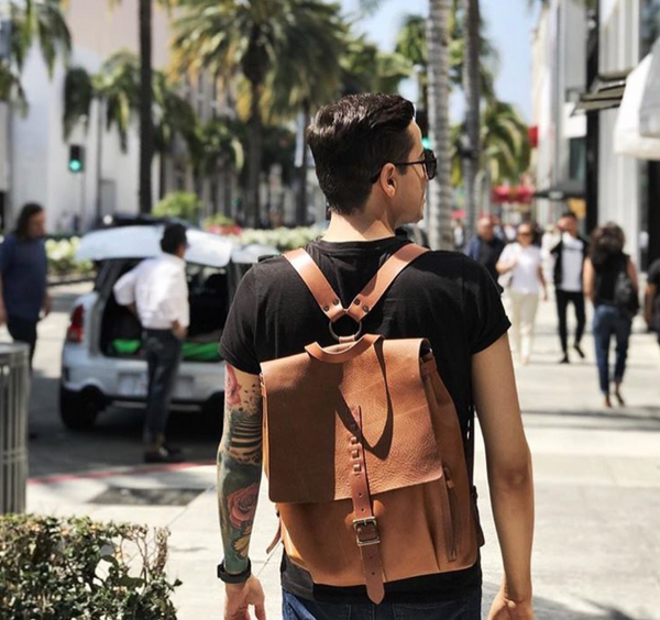 Handmade Leather Backpack