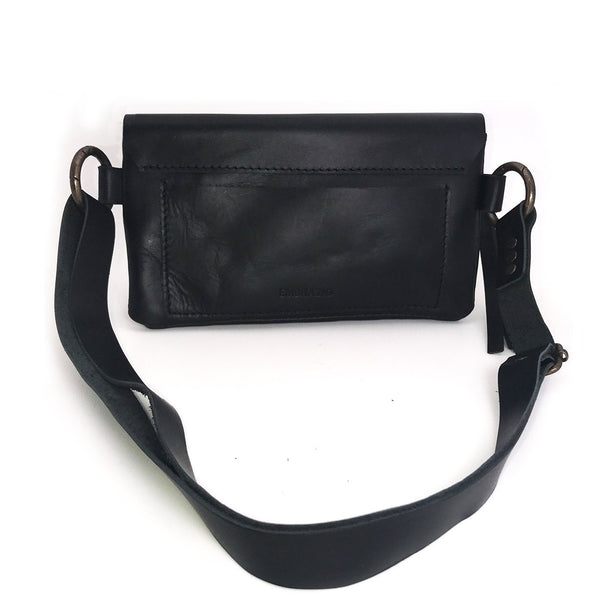 Handmade Leather Sling Bag | Belt Bag | Clutch