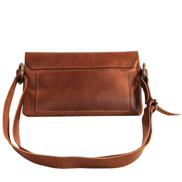 Handmade Leather Sling Bag | Belt Bag | Clutch