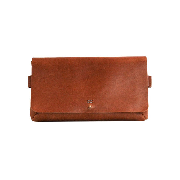 Handmade Leather Sling Bag | Belt Bag | Clutch