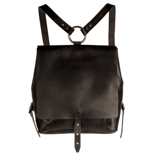 Small Handmade Leather Backpack