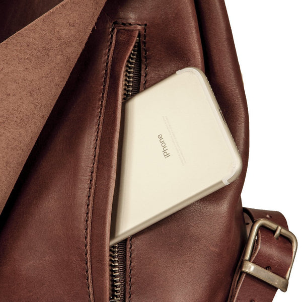 <b>Revival</b> Small Handmade Leather Backpack