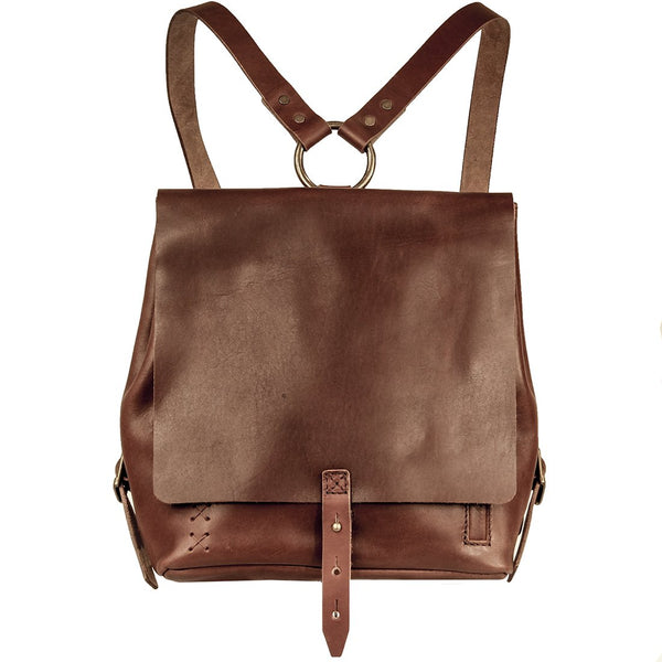 <b>Revival</b> Small Handmade Leather Backpack