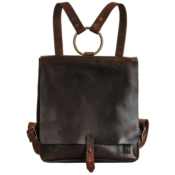 <b>Revival</b> Small Handmade Leather Backpack