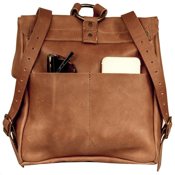 <b>Revival</b> Small Handmade Leather Backpack