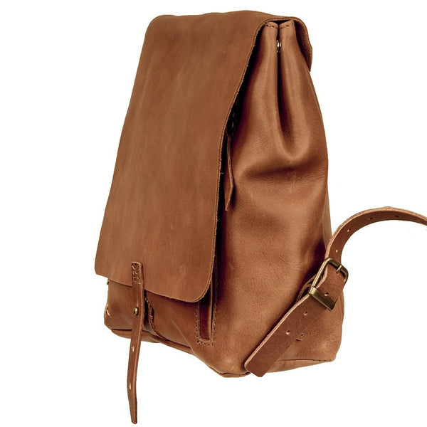 <b>Revival</b> Small Handmade Leather Backpack