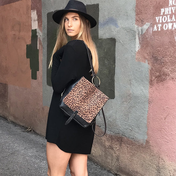 <b>Revival</b> Small Handmade Leather Backpack