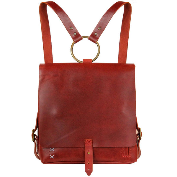 <b>Revival</b> Small Handmade Leather Backpack