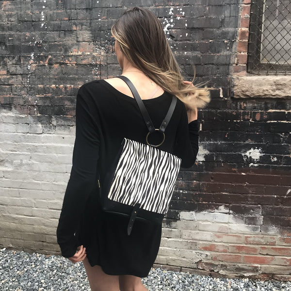 <b>Revival</b> Small Handmade Leather Backpack