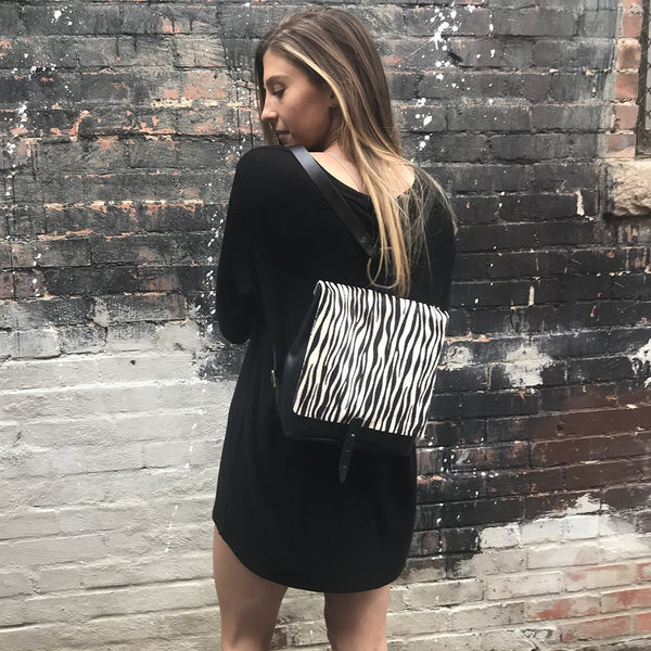 Small Handmade Leather Backpack