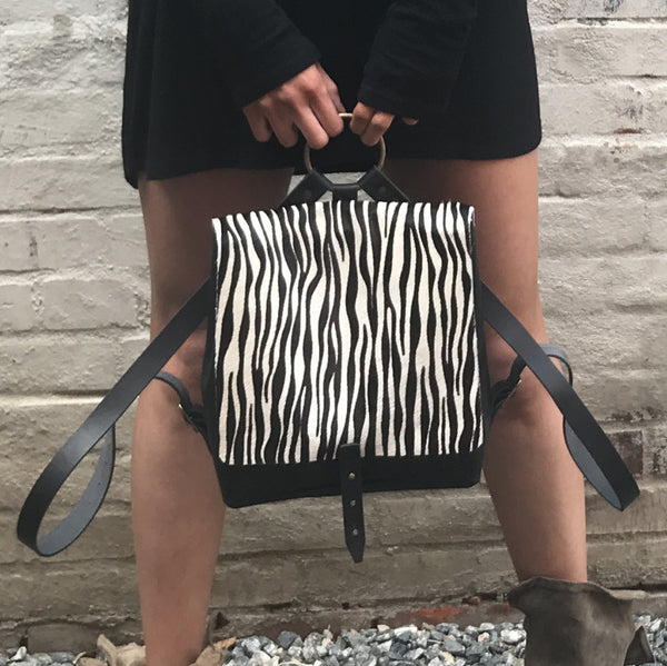 <b>Revival</b> Small Handmade Leather Backpack
