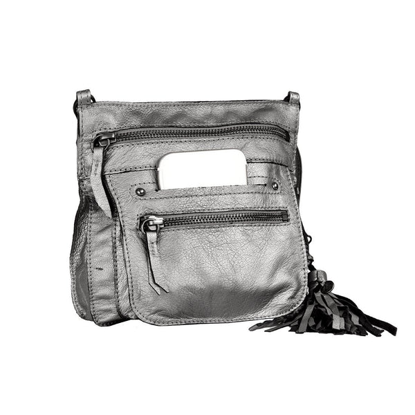 <b>Stretta</b> Small Leather Crossbody and Belt Hip Bag