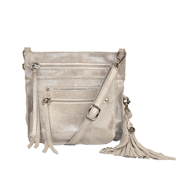 <b>Stretta</b> Small Leather Crossbody and Belt Hip Bag