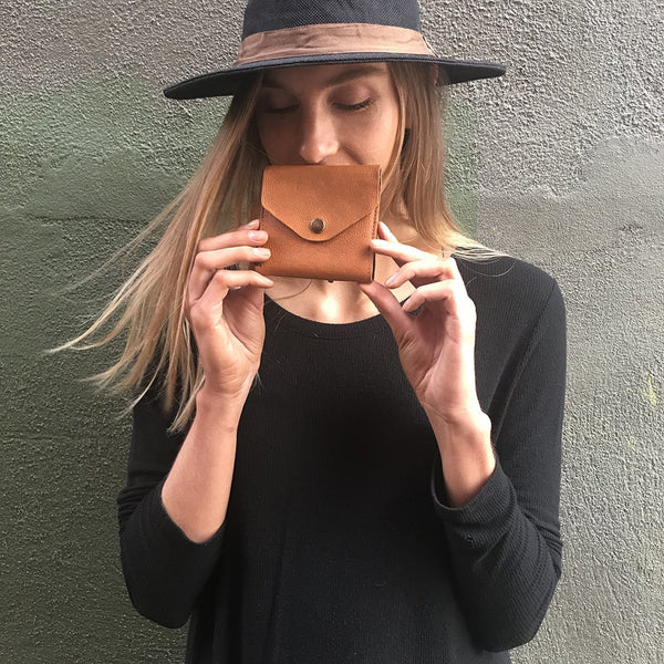 Handmade Leather Small Women's Wallet