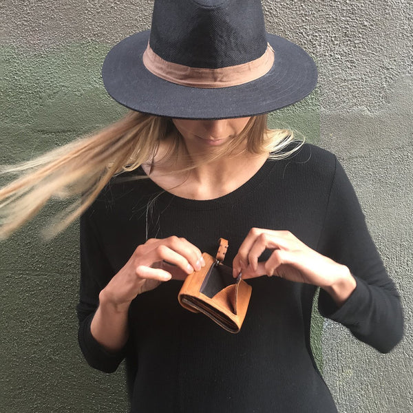 Handmade Leather Small Women's Wallet