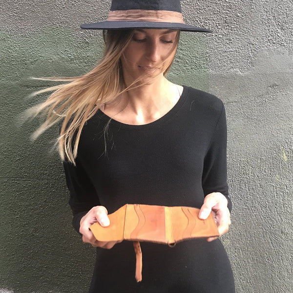 Handmade Leather Small Women's Wallet