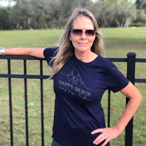 Designer T-shirt - Navy Blue