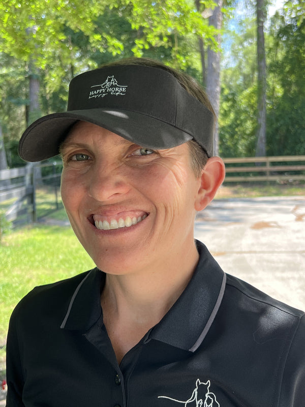 Happy Horse Happy Life Black Visor
