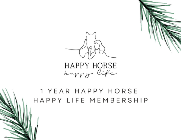 1 Year Happy Horse Happy Life Membership