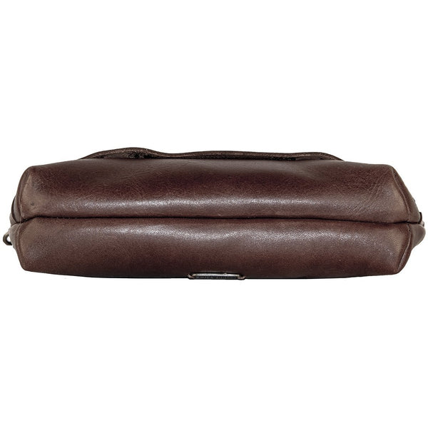 Convertible Leather Crossbody Bag