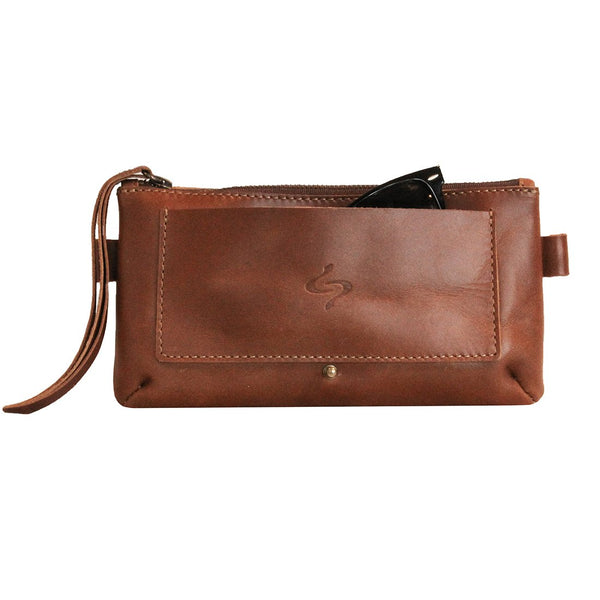Handmade Leather Sling Bag | Belt Bag | Clutch